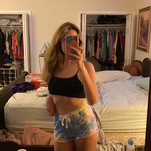 Southern Spirit Tie Dye Booty Shorts